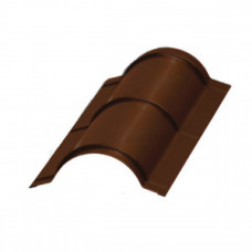 Планка конька круглого R110х2000 NormanMP (ПЭ-01-8017-0.5)