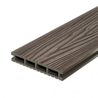 Террасная доска Decking Urban 150х24х3000 0,45м2 венге (Темный Орех)