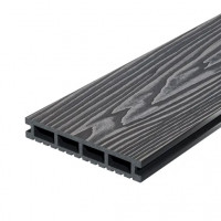 Террасная доска Decking Urban 150х24х3000 0,45м2 графит (Жженый Кедр)