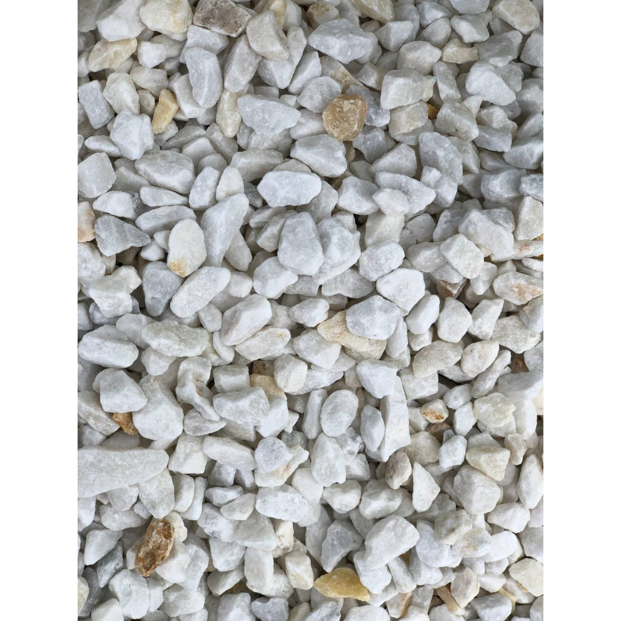 Мраморная крошка белая 7x12 50кг