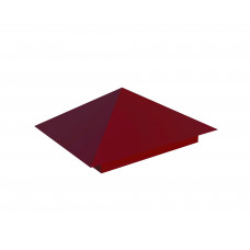 Колпак на столб классический 390х390 RAL 3005