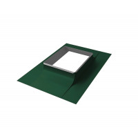 Защитный фартук на трубу RAL 6005