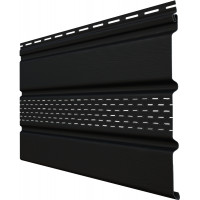 Софит Premium Acryl частично перфорированный черный