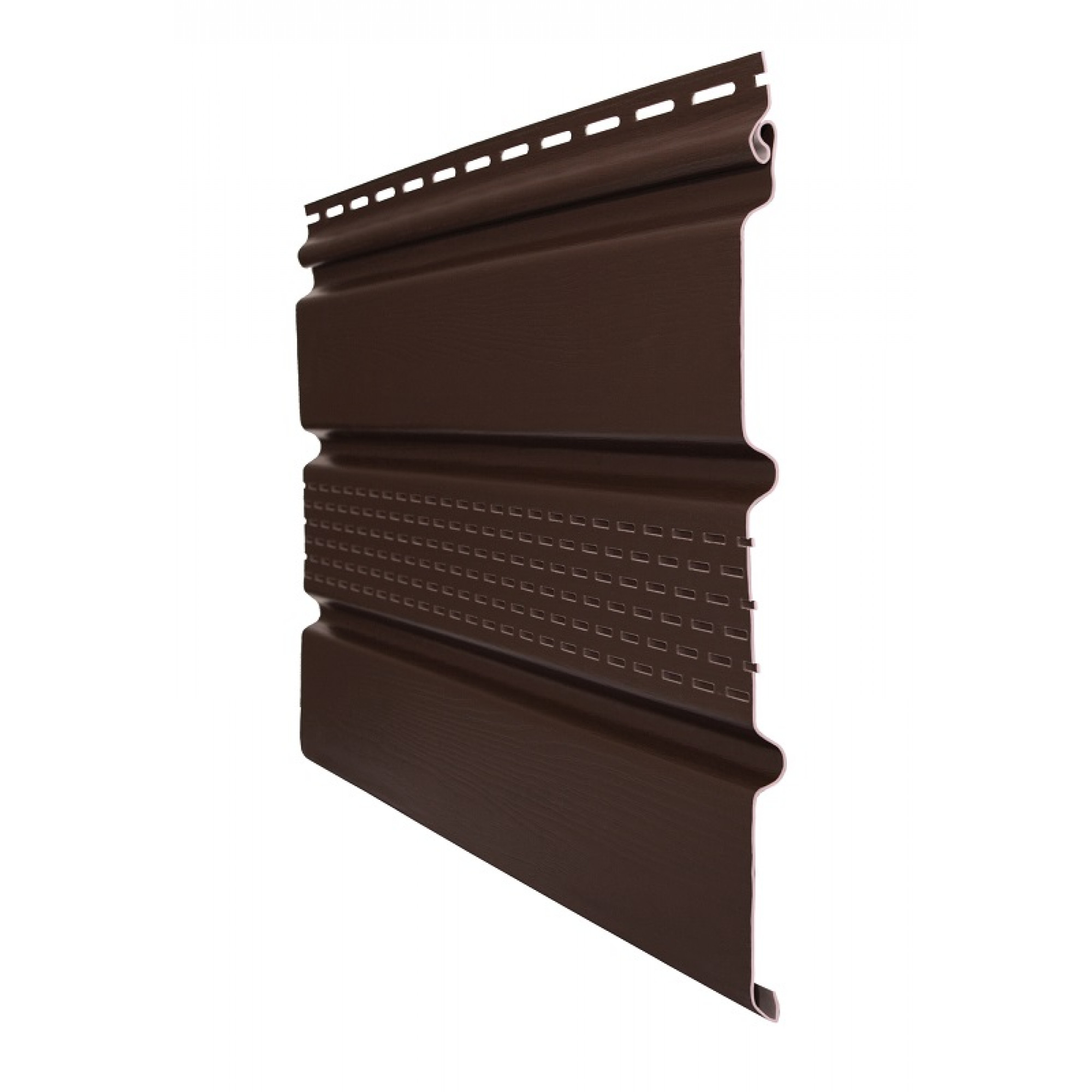 Софит Premium Acryl Grand Line частично перфорированный темный дуб