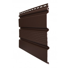 Софит Premium Acryl Grand Line частично перфорированный темный дуб