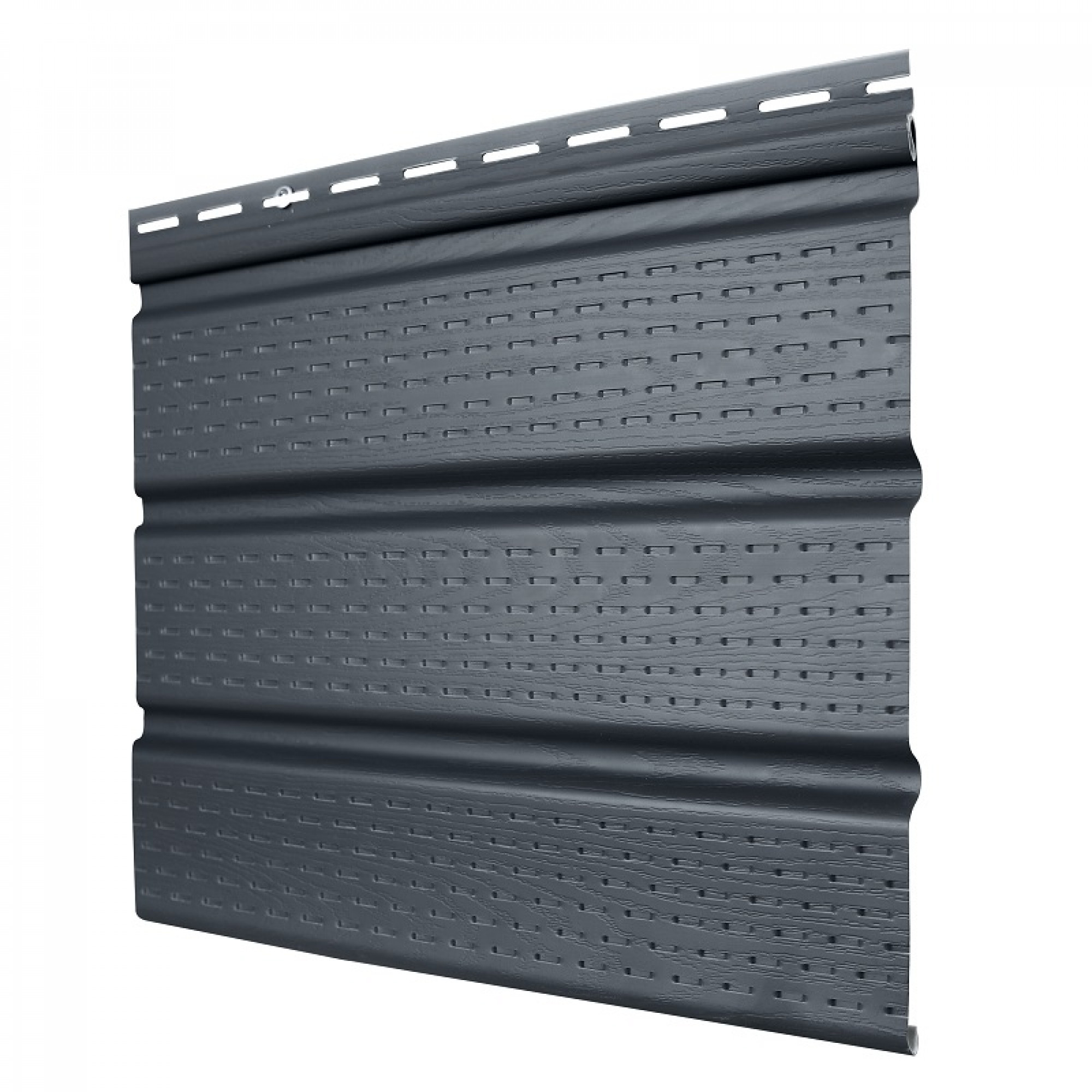 Софит Premium Acryl Grand Line полностью перфорированный графит