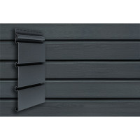 Сайдинг Архитектурный планкен Grand Line Acryl графит (3,0м)