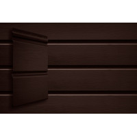 Сайдинг Double-брус Grand Line Acryl темный дуб (3,0м)