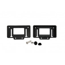 Крепление прямое из алюминия для поручня ДПК POLIVAN 3D 42х60х100 мм