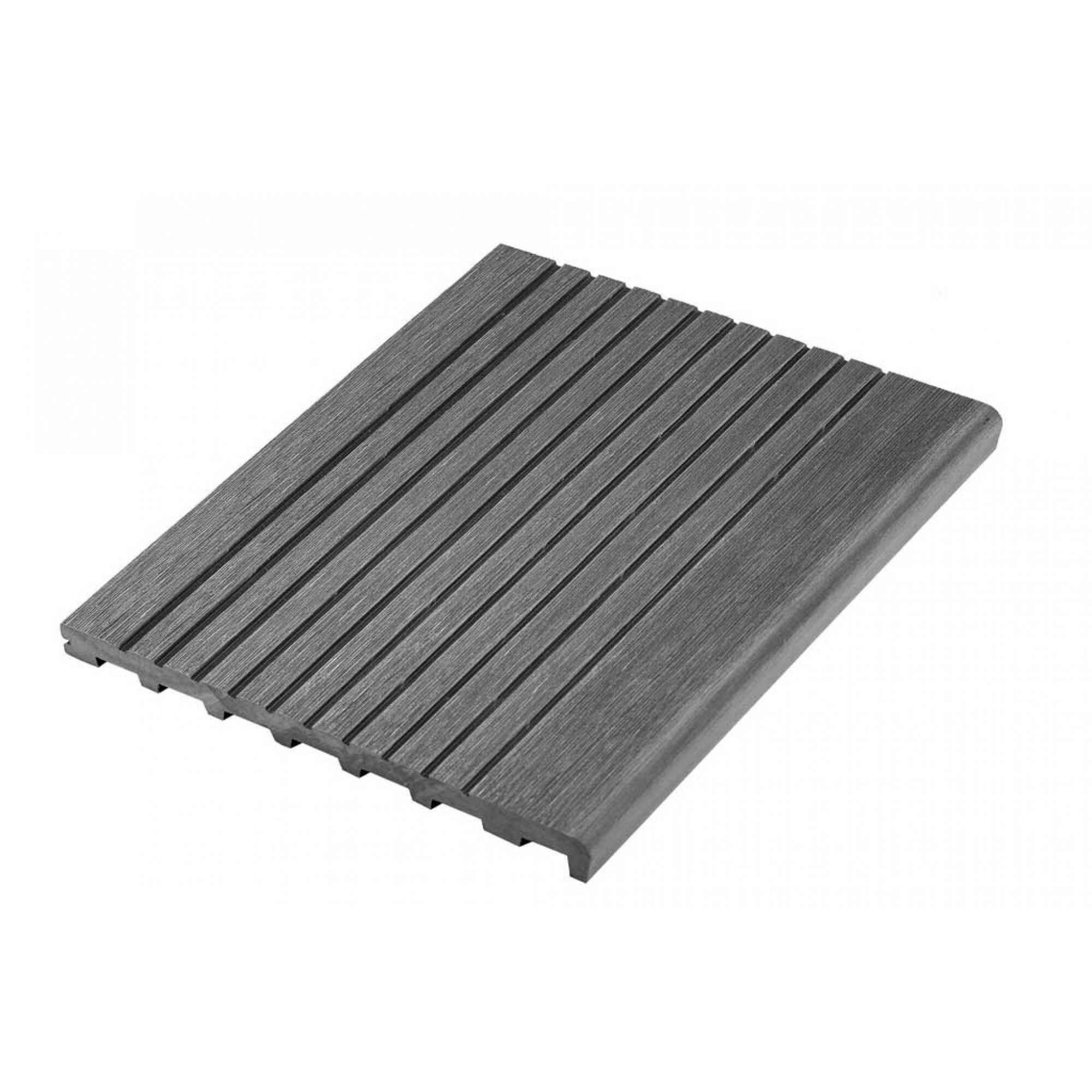 Ступень из ДПК Terradeck UNODECK Серый 345х23x3000 мм