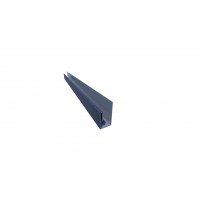 J-профиль под сайдинг L 3.0 RAL 7024 б\х