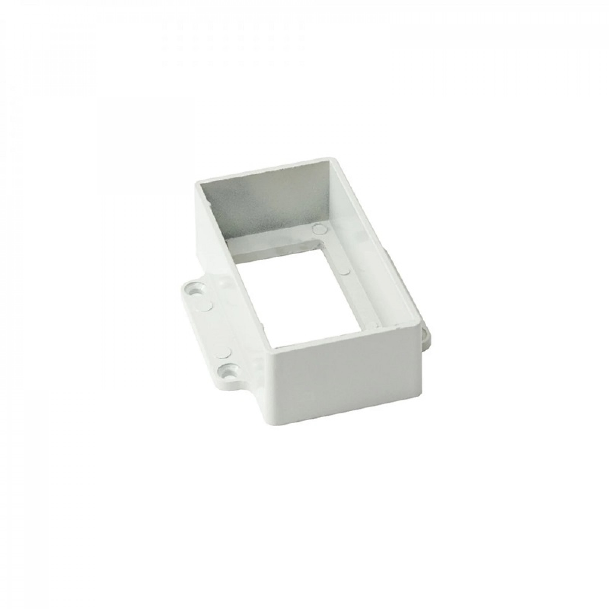 Соединитель прямой CM Railing 90х45 мм, ALU WHITE WOOD (Белое дерево)