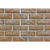 Искусственный камень Каньон Сколотый Кирпич 35