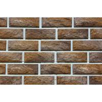 Искусственный камень Каньон Сколотый Кирпич 37