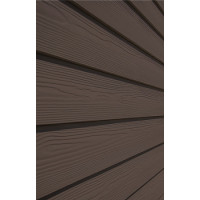 Сайдинг CEDRAL wood (под дерево) С21 (Коричневая глина)