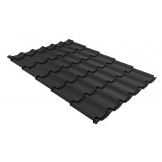 Металлочерепица классик 0,5 Drap TX RAL 9005 черный