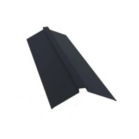 Планка конька плоского (150*150), PURMAN 0.5мм RAL 7024 2м