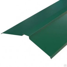 Планка конька плоского (150*150), VikingMP 0.45мм RAL 6005 2м