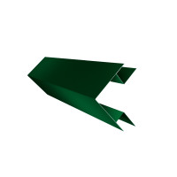 Угол внешний (сложный) под панели L 3.0 RAL 6005 б\х