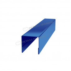 Планка П-образная 13х27х2000 NormanMP 0.5 RAL 5005