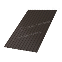 Профлист МЕТАЛЛ ПРОФИЛЬ МП-10х1100-B (VALORI-20-DarkBrown-0,5)