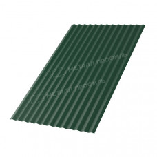 Профлист МЕТАЛЛ ПРОФИЛЬ МП-18x1100-A (ПЭ_Д-01-6005-0,45)