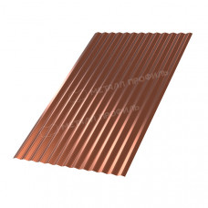 Профлист МЕТАЛЛ ПРОФИЛЬ МП-18x1100-A (PURMAN-20-Argillite-0,5)