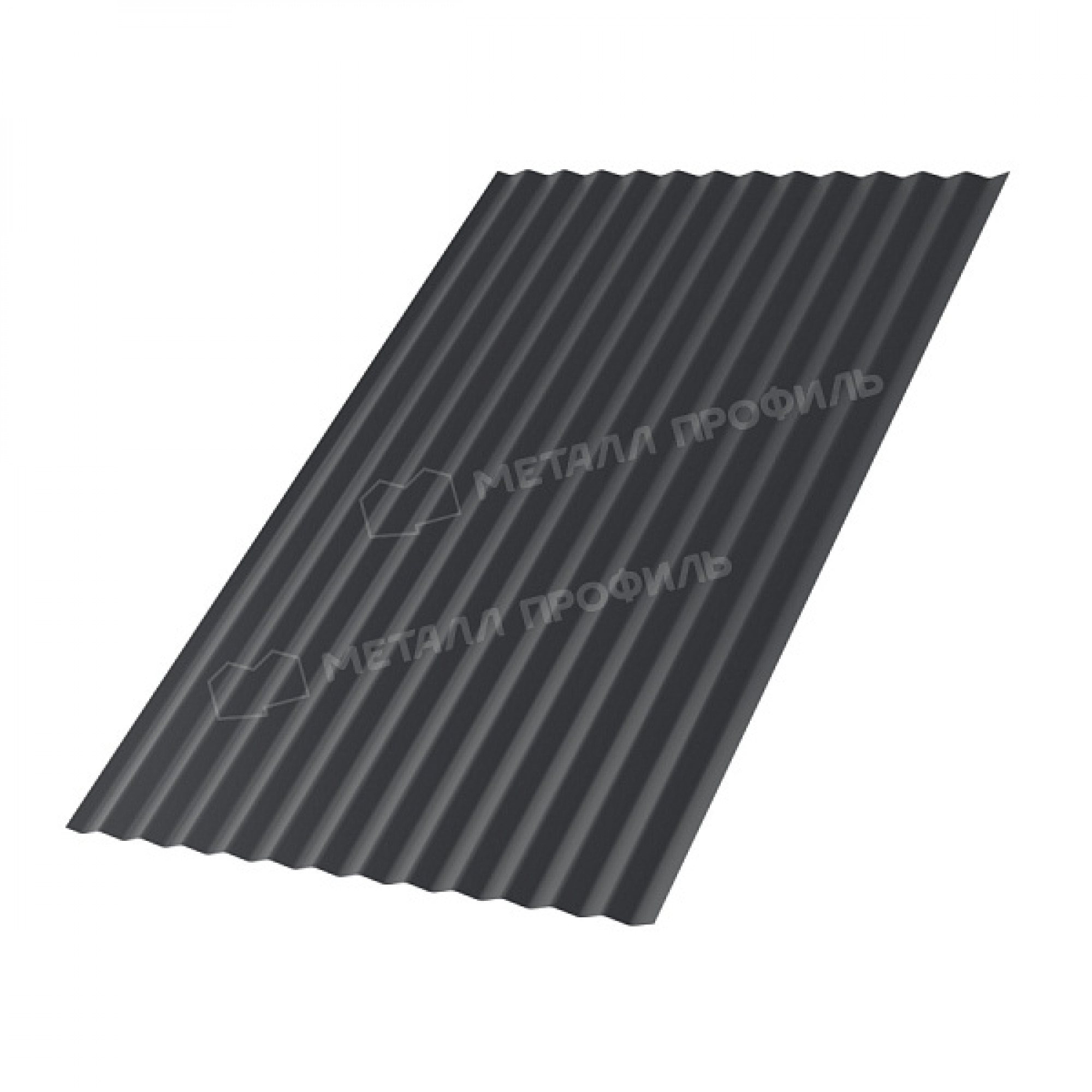 Профлист МЕТАЛЛ ПРОФИЛЬ МП-18x1100-B (ПЭ_Д-01-7024-0,45)