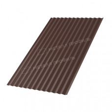 Профлист МЕТАЛЛ ПРОФИЛЬ МП-18x1100-B (ПЭ_Д-01-8017-0,45)