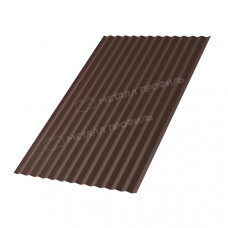 Профлист МЕТАЛЛ ПРОФИЛЬ МП-18х1100-B (VALORI-20-Brown-0,5)