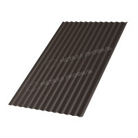Профлист МЕТАЛЛ ПРОФИЛЬ МП-18х1100-B (VALORI-20-DarkBrown-0,5)
