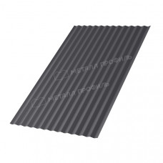 Профлист МЕТАЛЛ ПРОФИЛЬ МП-18х1100-B (VALORI-20-Grey-0,5)
