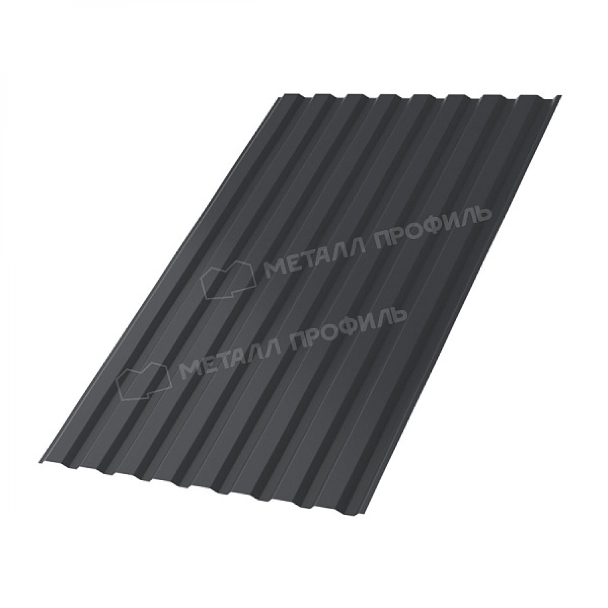 Профлист МЕТАЛЛ ПРОФИЛЬ МП-20x1100-A NormanMP (ПЭ-01-7024-0,5)