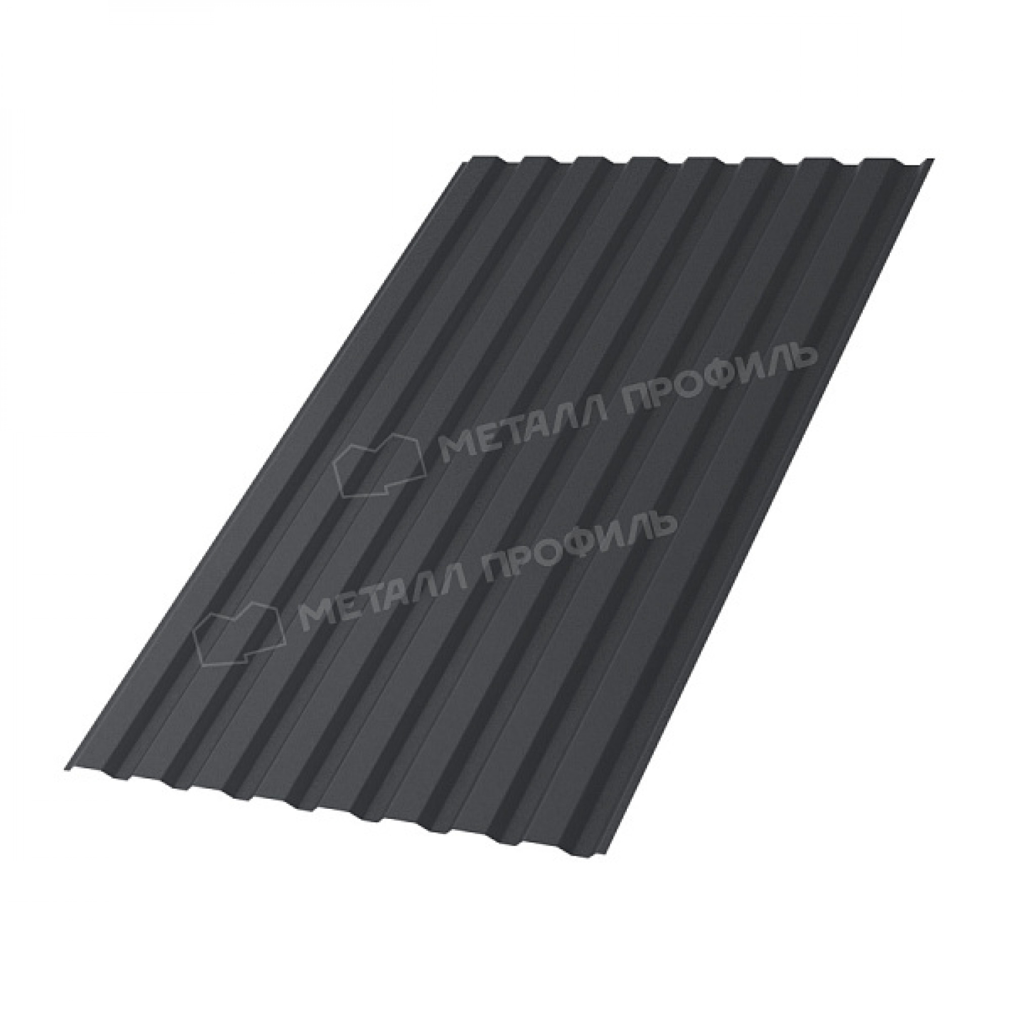 Профлист МЕТАЛЛ ПРОФИЛЬ МП-20x1100-A (VikingMP-01-7024-0,45)