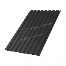 Профлист МЕТАЛЛ ПРОФИЛЬ МП-20x1100-A (VALORI-20-DarkGrey-0,5)