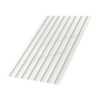 Профлист МЕТАЛЛ ПРОФИЛЬ МП-20x1100-B (PURMAN-20-9010-0,5)