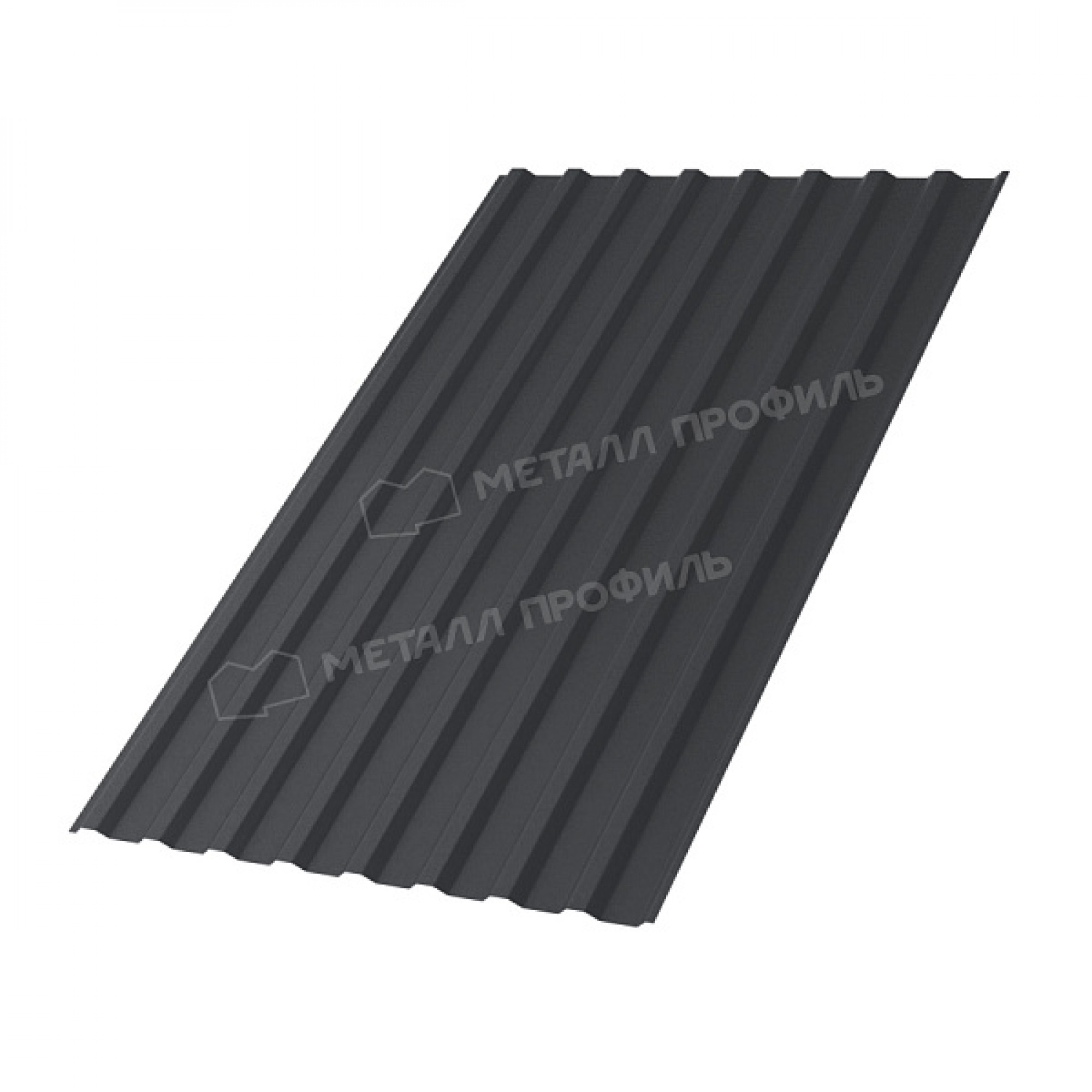 Профлист МЕТАЛЛ ПРОФИЛЬ МП-20x1100-B (VikingMP-01-7024-0,45)