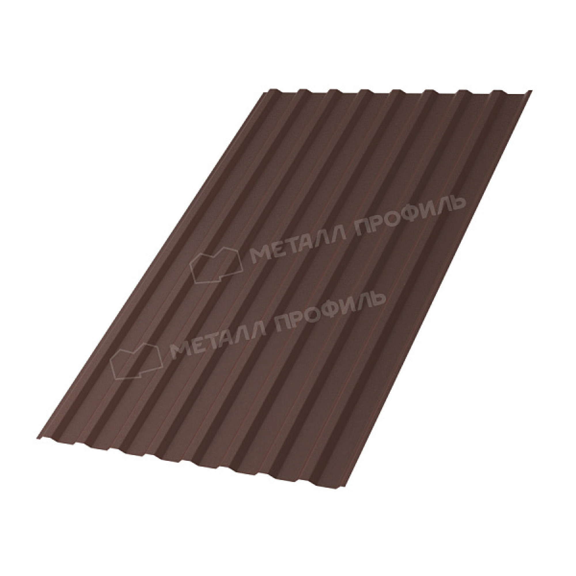 Профлист МЕТАЛЛ ПРОФИЛЬ МП-20x1100-B (VikingMP-01-8017-0,45)