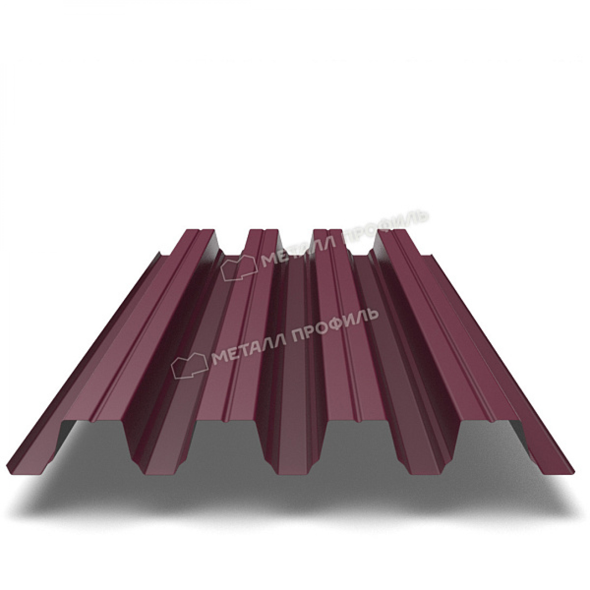 Профлист МЕТАЛЛ ПРОФИЛЬ Н-75x750-B (ПЭ-01-3005-0,65)