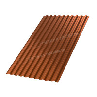 Профлист МЕТАЛЛ ПРОФИЛЬ С-21x1000-B (AGNETA_Д-03-Copper-0,5)