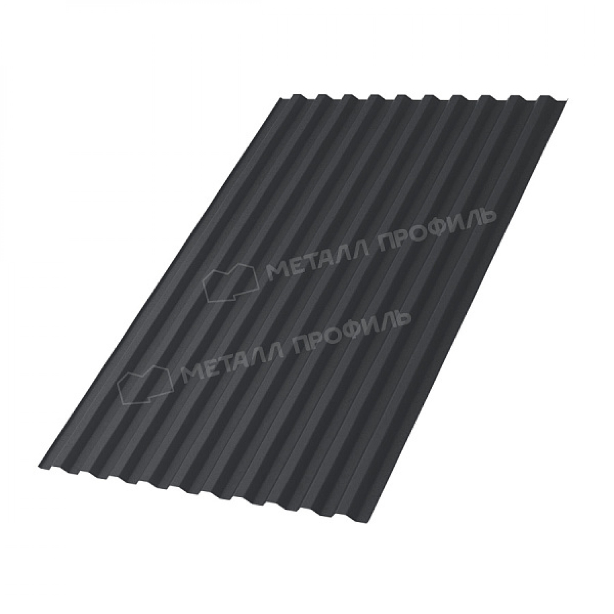 Профлист МЕТАЛЛ ПРОФИЛЬ С-21x1000-B (VikingMP-01-7024-0,45)