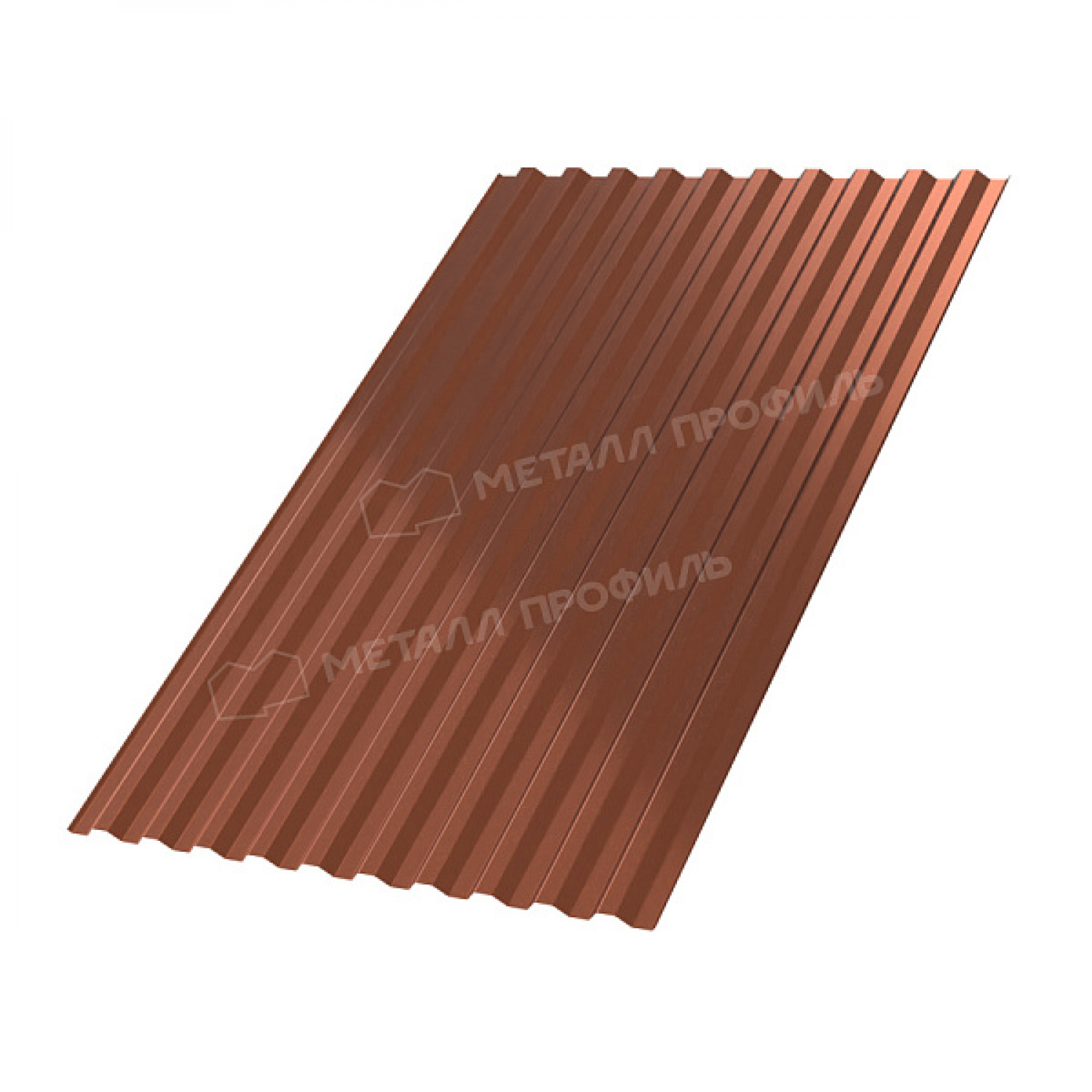 Профлист МЕТАЛЛ ПРОФИЛЬ С-21x1000-B (PURMAN-20-Argillite-0,5)