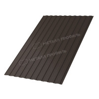 Профлист МЕТАЛЛ ПРОФИЛЬ С-8х1150-B (VALORI-20-DarkBrown-0,5)
