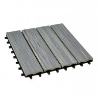 Садовый паркет CM Garden MODERN PATINA GREY, 300х300 мм, 11 шт/уп