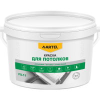 Краска ВД-АК для потолков супер белая ARTEL FS11 45 кг