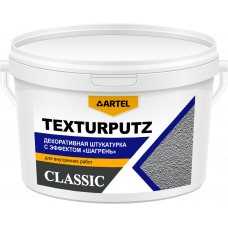 Декоративная штукатурка для внутренних работ ARTEL TEXTURPUTZ зерно 1мм бак 45кг