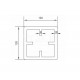 Столб SEQUOIA Evolution 3D WOOD BROWN