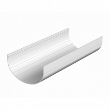 ТН ОПТИМА 120/80 мм, желоб, белый (1.5 м), шт.