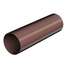 ТН ОПТИМА 120/80 мм, труба, коричневый (3м), шт.