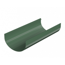 ТН ОПТИМА 120/80 мм, водосточный желоб пластиковый (3 м), зеленый, шт.